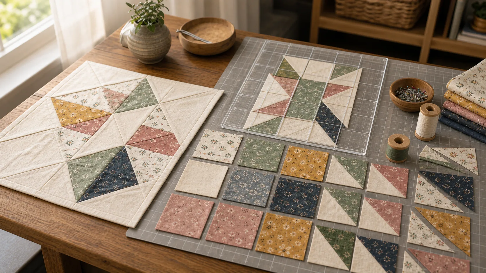 Ảnh bài Cách nhìn một khối chăn qua lưới